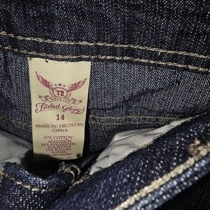 Faded Glory Dark Blue Denim Jeans